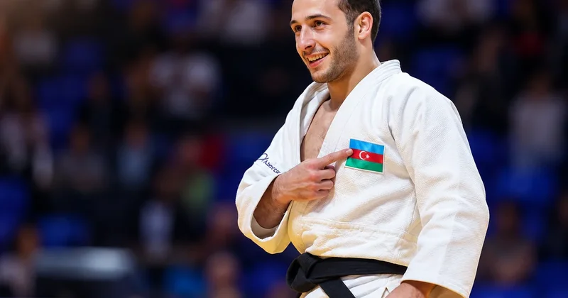 Cüdo üzrə dünya çempionatı: Əhməd Yusifov Əhməd Yusifov monqolustanlı rəqibini məğlub etdi