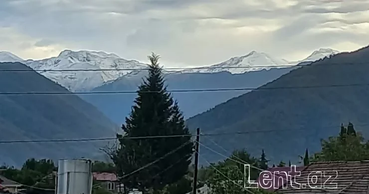 Zaqatala dağlarına qar yağdı FOTO