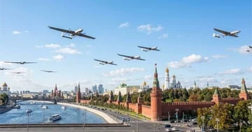 Ukrayna Rusiya ilə müharibəsində dron dəstələrindən istifadə edir...