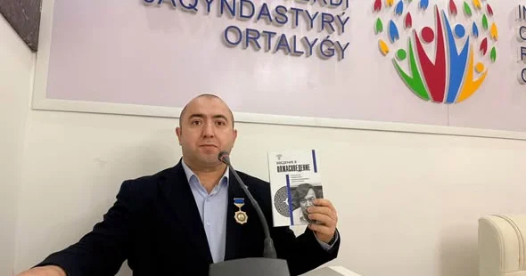 Azərbaycanlı jurnalistə Tokayev adına orden verildi