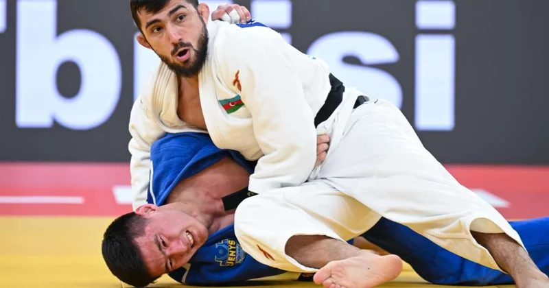 Второй день чемпионата мира в Баку: азербайджанские дзюдоисты против финна, грузина и израильтянки