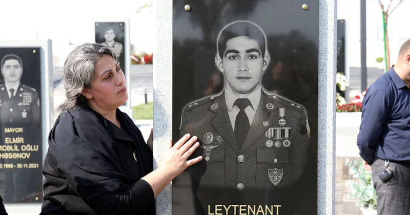 Şəhid leytenant Elvin Şükürlünün anım mərasimi olub