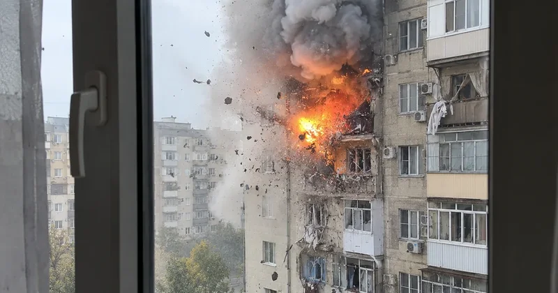 В жилом доме в поселке Шафаг произошел взрыв, пострадал один человек