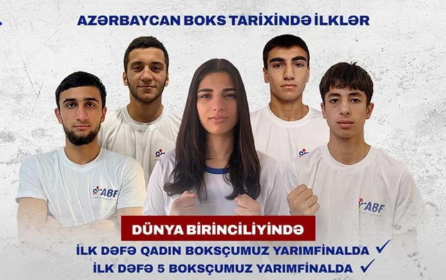 Azərbaycan boksçuları dünya birinciliyində yeni rekorda imza atdılar