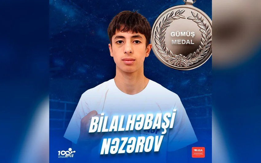 Bilalhəbaşi Nəzərov dünya birinciliyində gümüş medal qazanıb