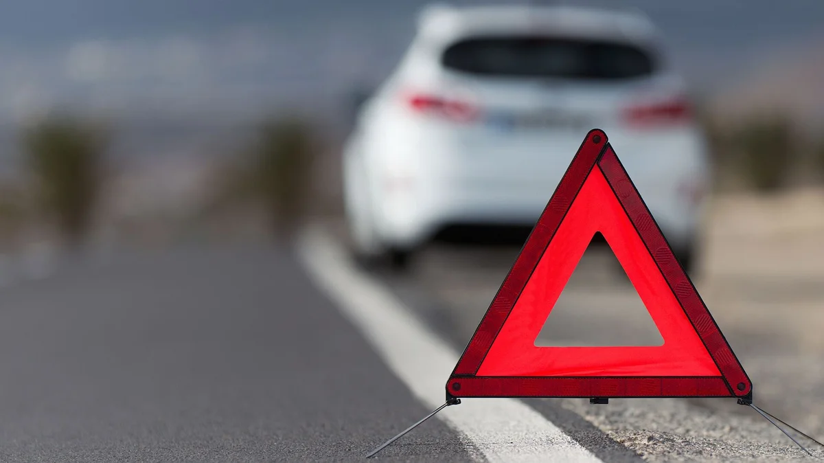 Culfada yol qəzası baş verib, sürücü xəsarət alıb FOTO