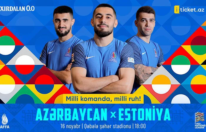 Azərbaycan Estoniya: biletlər satışda