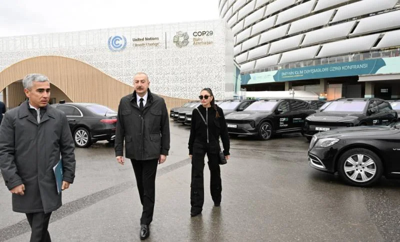 Prezident və xanımı Bakı Olimpiya Stadionunda YENİLƏNİB