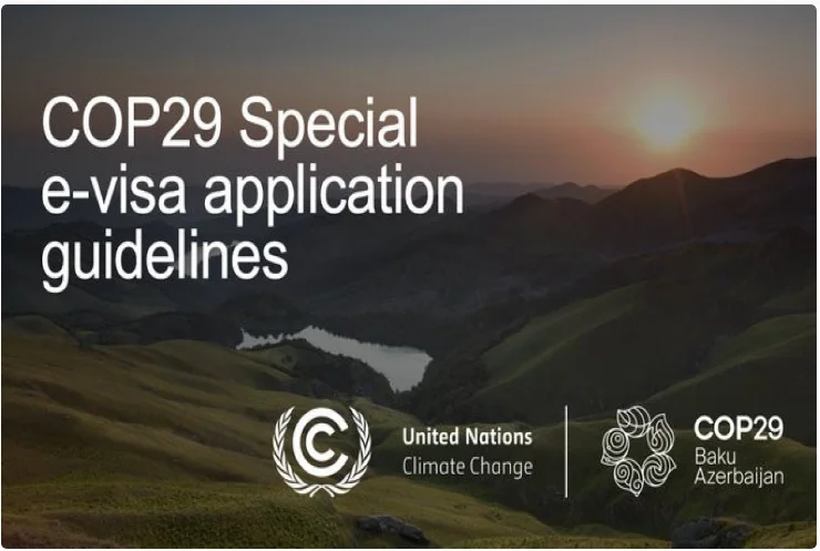 Azərbaycan COP29 iştirakçıları üçün pulsuz viza tətbiq etdi Azərbaycanda özəl xəbərlər, araşdırmalar, təhlillər və müsahibələrin tək ünvanı