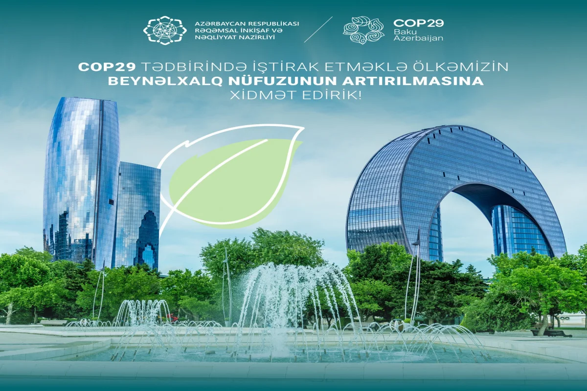 RİNNin saytında COP 29la bağlı xüsusi bölmə yaradılıb