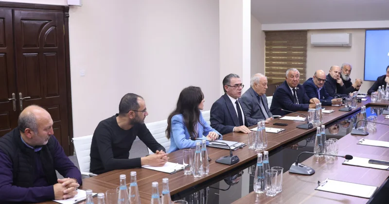 MEDİA da Türkiyənin bir qrup media nümayəndəsi ilə görüş keçirilib FOTO