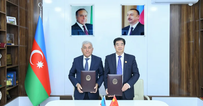 BMU ilə Çinin bu universiteti arasında memorandum imzalanıb FOTOLAR