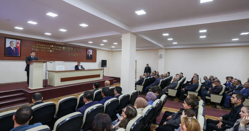 Saatlıda sahibkarlarla görüşdə rayonun biznes potensialının reallaşdırılması müzakirə olunub