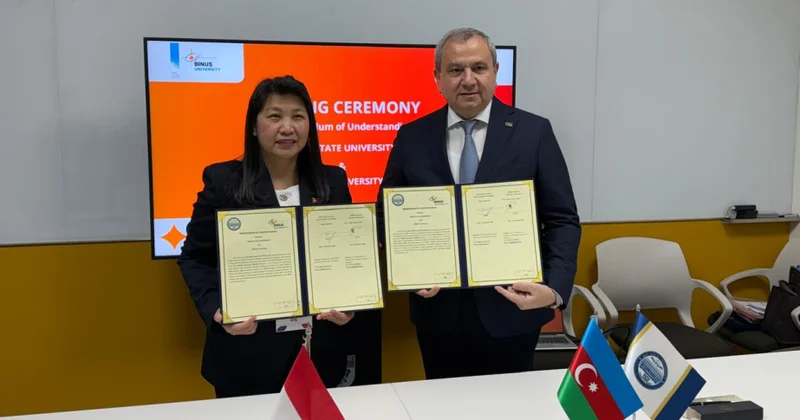 BDU və İndoneziyanın Bina Nusantara Universiteti əməkdaşlığa başlayır
