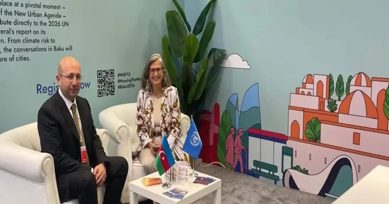Anar Quliyev UN Habitatın icraçı direktoru ilə görüşüb