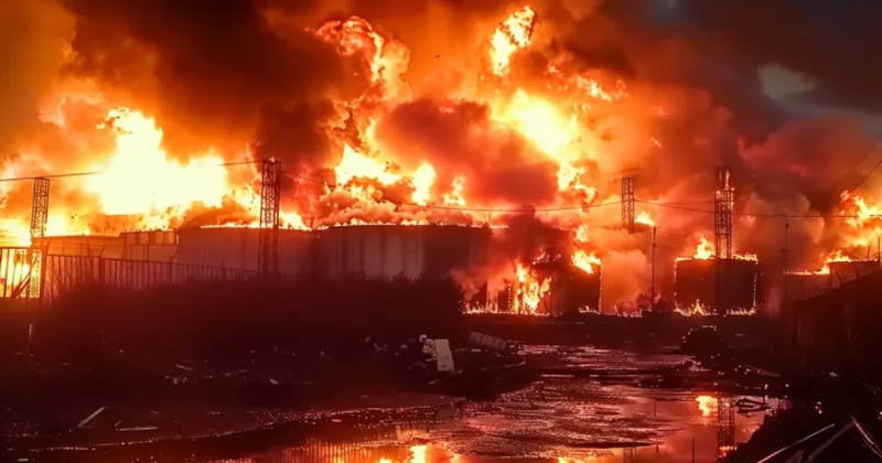 Пожар на НПЗ в Иране: есть погибший и пострадавшие ФОТО / ВИДЕО