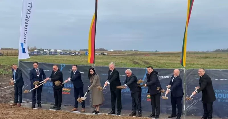Litvada “Rheinmetall” şirkətinin mərmi zavodunun təməli qoyulub