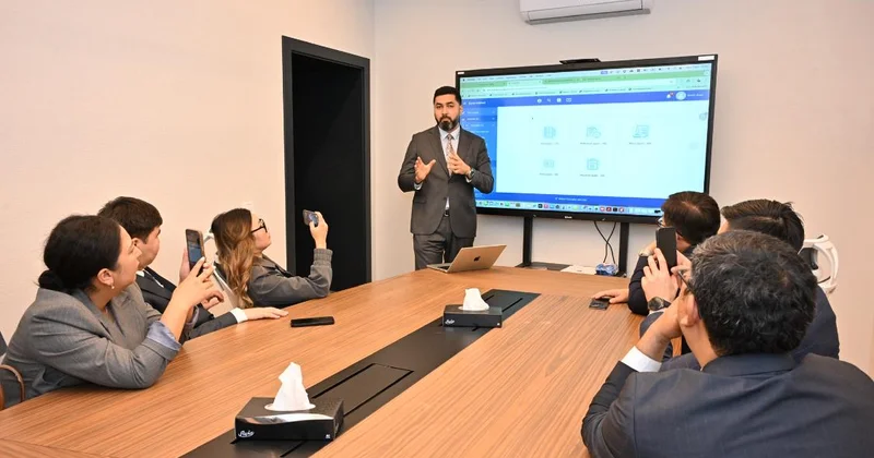 Qırğızıstan həmkarlar ittifaqlarının nümayəndələri Azərbaycan təcrübəsini öyrənmək üçün AHİK də olublar