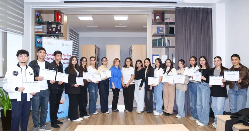 BDU tələbələri ilk tibbi yardım üsulları barədə maarifləndirilib