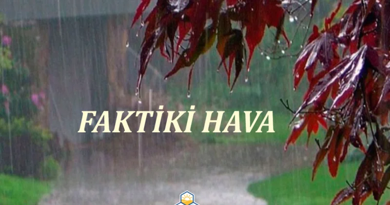 Bəzi yerlərə yağış, yüksək dağlıq ərazilərə qar yağır FAKTİKİ HAVA