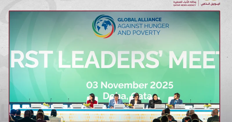 Dohada aclıq və yoxsulluğa qarşı Qlobal Alyansın ilk iclası keçirilib