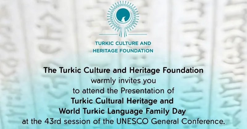 Türk Mədəniyyəti və İrsi Fondu YUNESKO sessiyasında tarixi layihələrini təqdim etdi