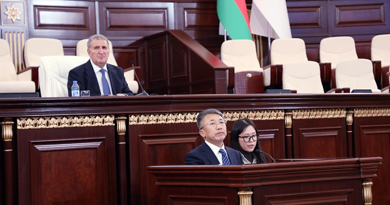 Çinli professor: Yubiley tədbiri Azərbaycanda elm adamlarına göstərilən yüksək dəyəri əyani nümayiş etdirir