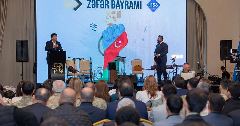 “166 Yükdaşıma və Logistika” qəhrəmanları ilə birlikdə Zəfəri yaşayır Fotolar