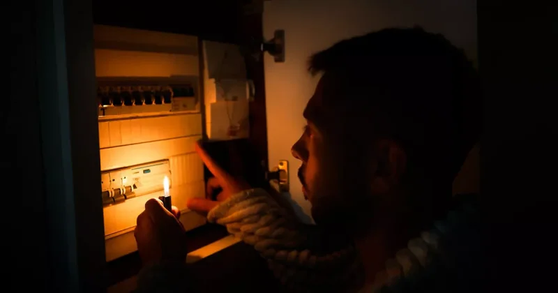 В российском городе произошло массовое отключение электричества