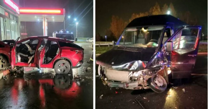 Sərt döngədə əyləc yerinə qaza basdı; qadın sürücü öldü VİDEO