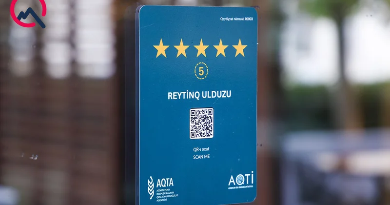 AQTİ tərəfindən “Chinar” restoranına “5 ulduz” sertifikatı təqdim edilib Fotolar