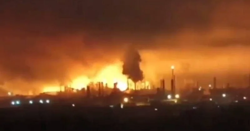 Lukoyl un neft bazası vuruldu