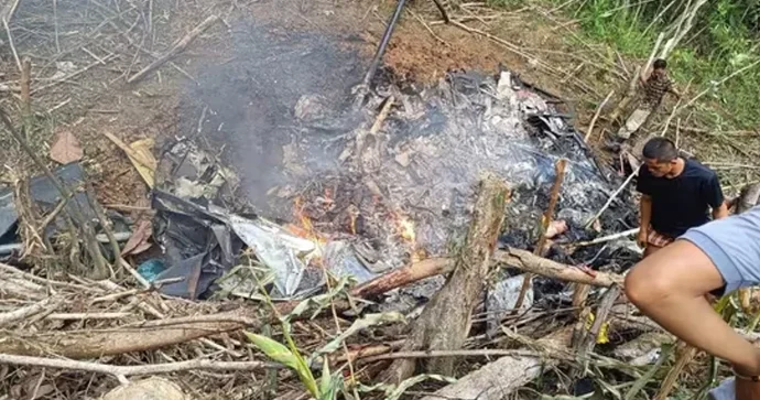 Helikopter qəza törətdi Bir fəlakət daha