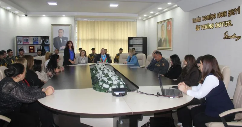 Yasamal rayon Heydər Əliyev Mərkəzində “Şanlı Tarix” mövzusunda tədbir keçirildi