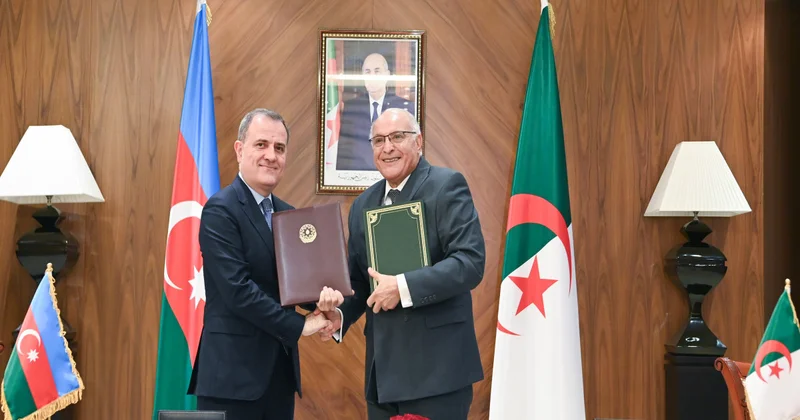 Azərbaycan və Əlcəzair arasında Birgə Komissiyanın yaradılmasına dair Saziş imzalanıb
