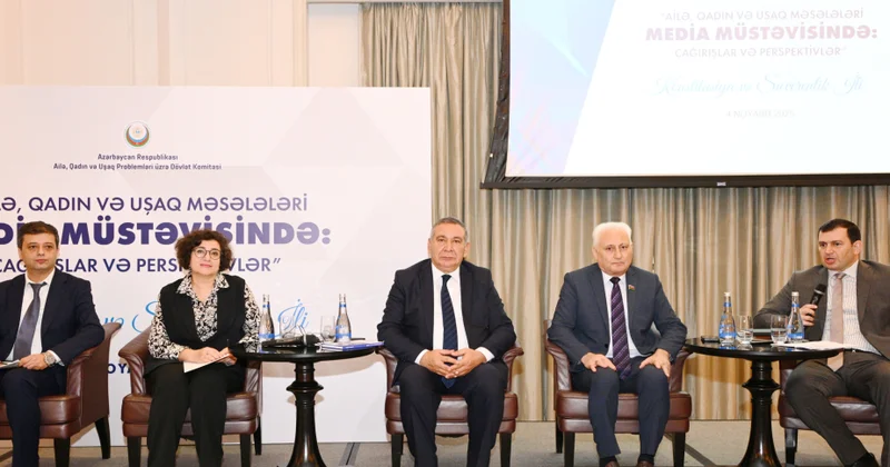 “Ailə, qadın və uşaq məsələləri media müstəvisində: çağırışlar və perspektivlər” mövzusunda konfrans keçirilib