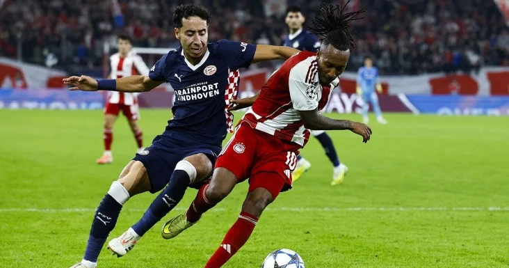 ÇL: PSV “Olimpiakos”la heç heçə edib VİDEO
