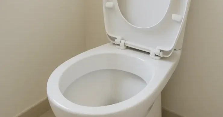 1 qaşıq tökün və yatın Səhər unitaz tərtəmiz olacaq