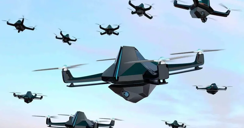 Alimlər havadan enerji ilə qidalanan dron batareyası hazırlayıblar