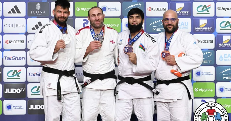 Azərbaycanın veteran cüdoçusu dünya çempionatında bürünc medal qazanıb