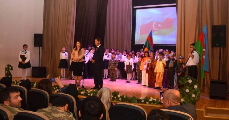 8 Noyabr Zəfər Günü münasibətilə Maştağa Mədəniyyət Mərkəzində tədbir keçirilib