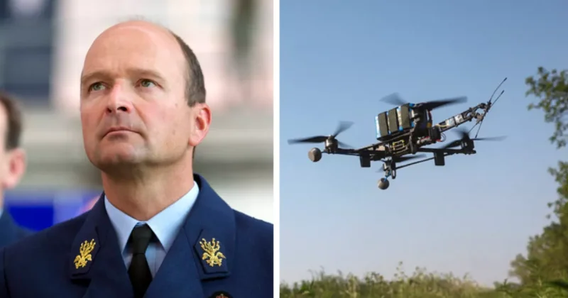 ВС Бельгии получили приказ сбивать подозрительные дроны