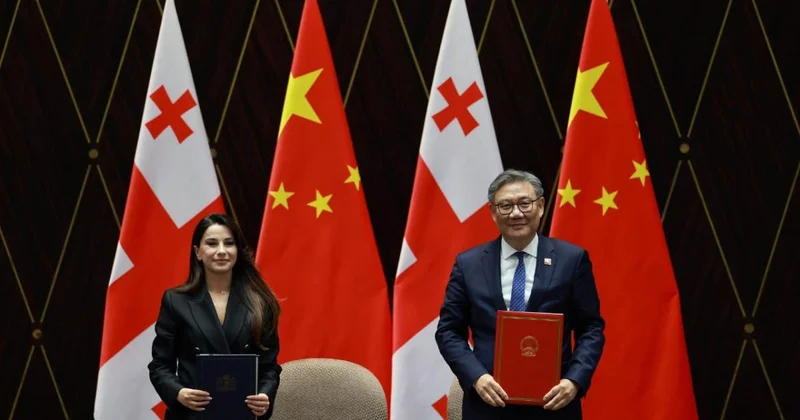 Gürcüstanla Çin arasında dörd əməkdaşlıq sənədi imzalanıb