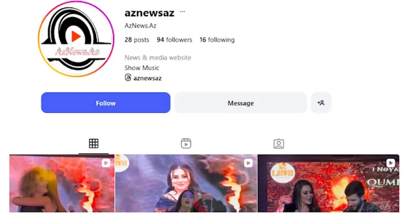 a qarşı təxribat: Sosial şəbəkələrdə açılan bu səhifələrin bizə heç bir aidiyyatı yoxdur!