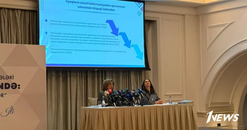 В Баку стартовала пресс конференция Вопросы семьи, женщин и детей в медиапространстве: вызовы и перспективы