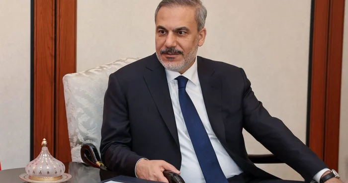 Hakan Fidan Finlandiyaya gedir