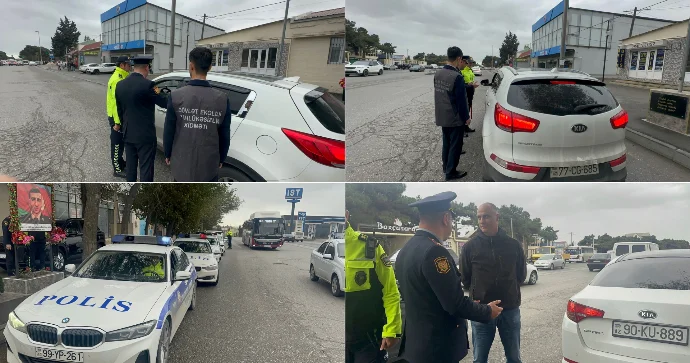 Sabunçuda ekologiyaya zərər vuran sürücülər cərimələndi; ustanın maşını təmiz çıxdı VİDEO