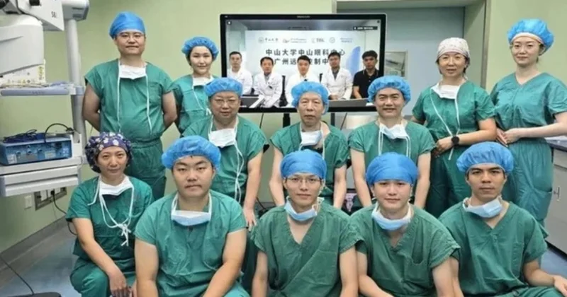 Çin həkimləri ilk dəfə 4200 km məsafədən əməliyyat həyata keçirdilər