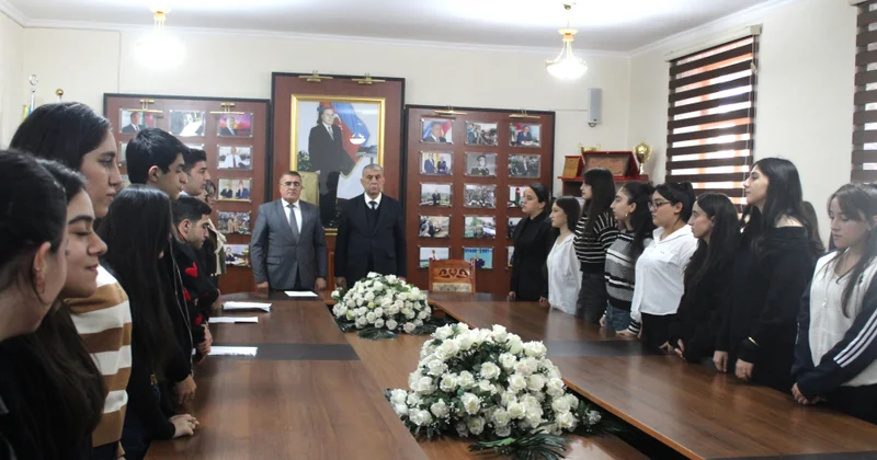 BDU Qazax filialında Zəfər Gününün 5 ci ildönümü qeyd olunub