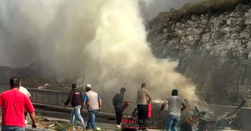 Израильский дрон ударил по машине в Ливане видео